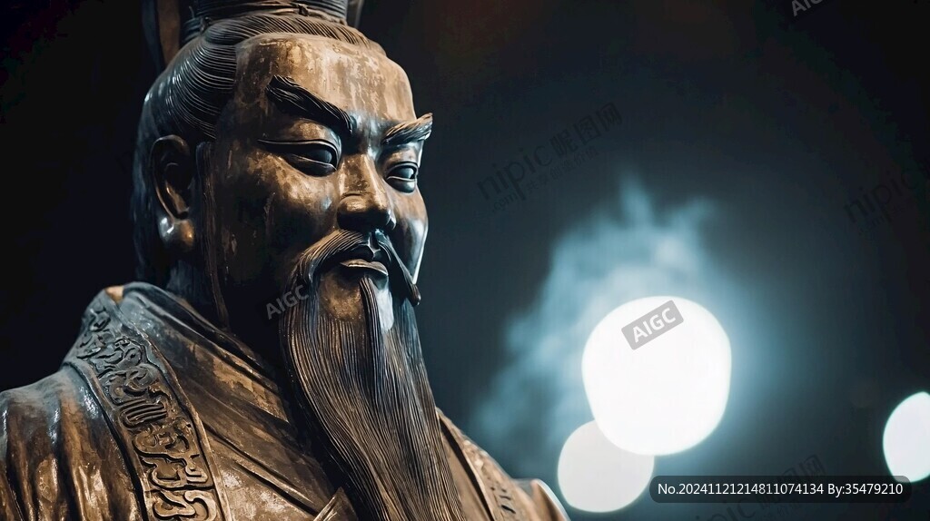 虞舜蜡像