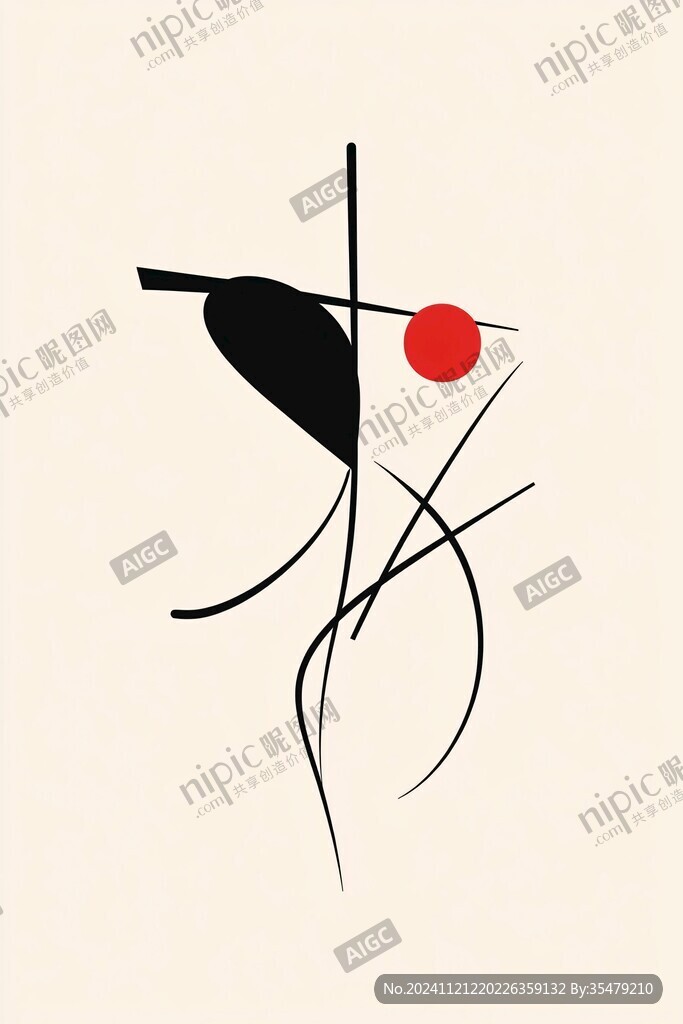 禅意禅字禅插画设计