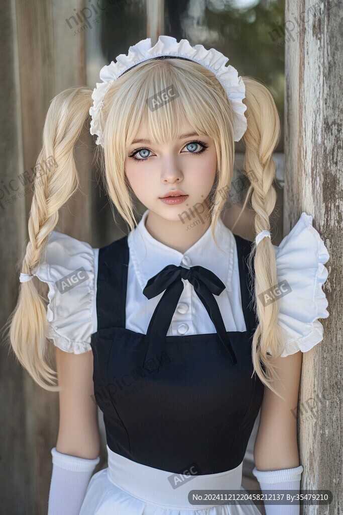 女仆少女