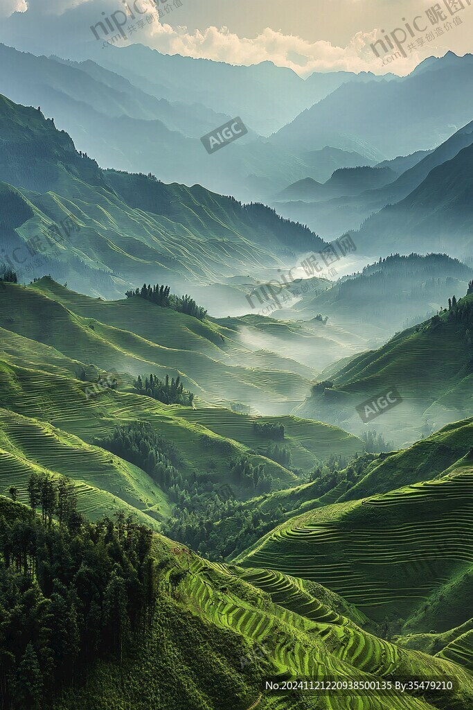 龙脊梯田云景