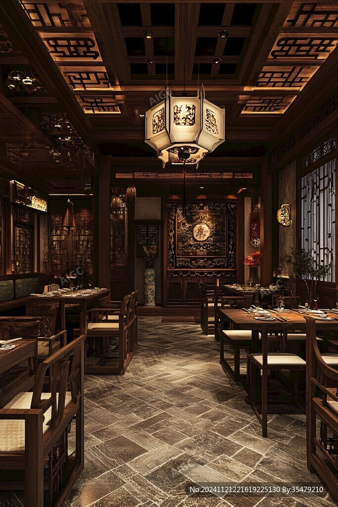 古典风格火锅店