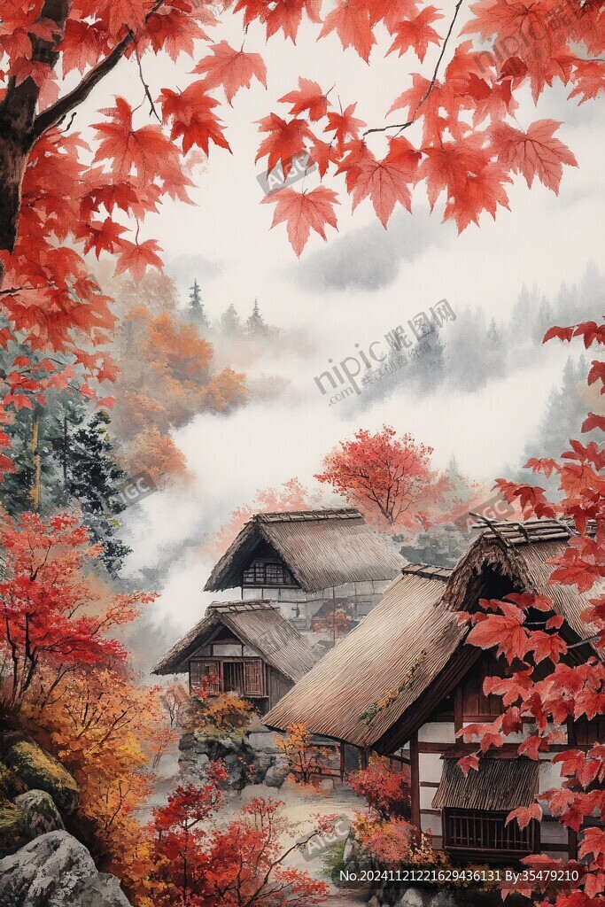 日式风景画