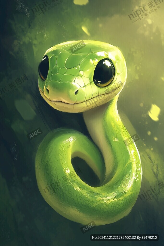 蛇合集插画