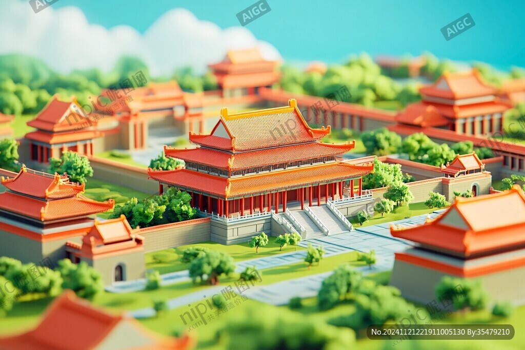 故宫模型