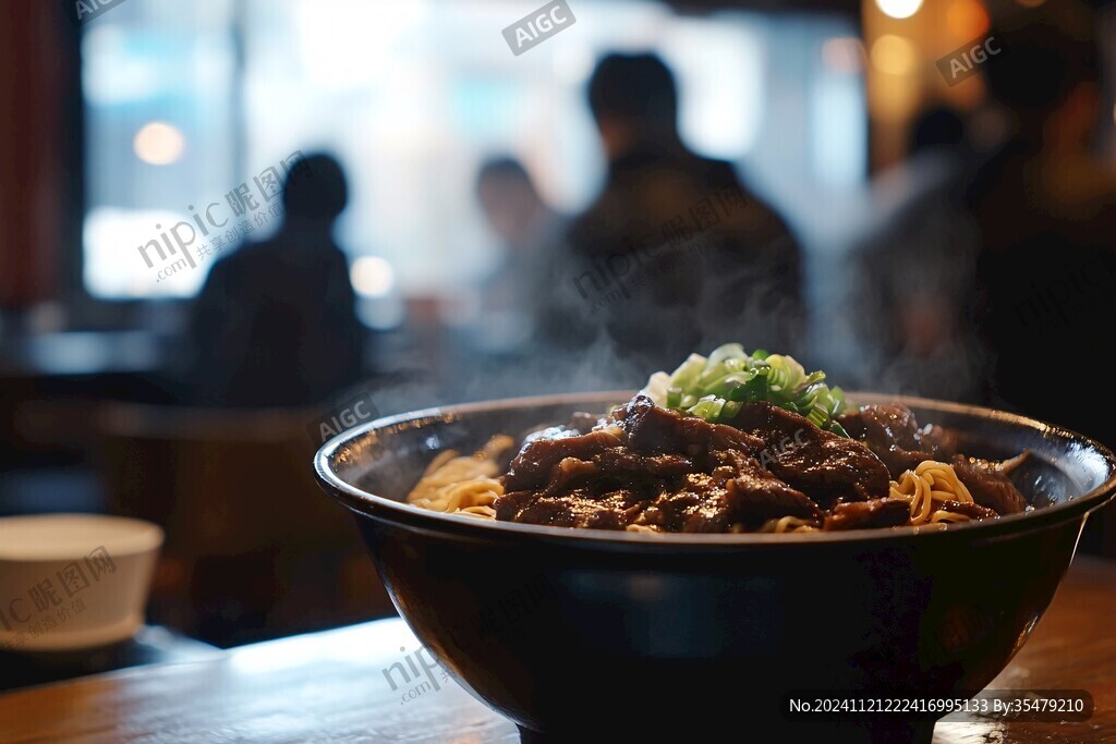 火山牛肉丼