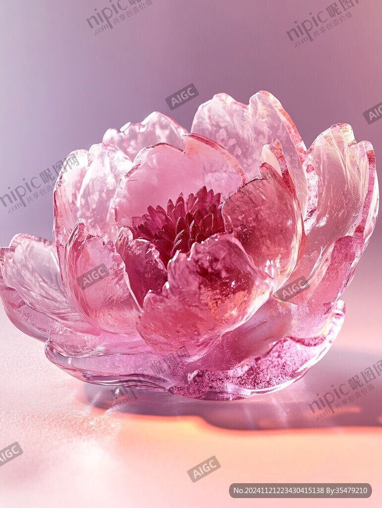 水晶荷花