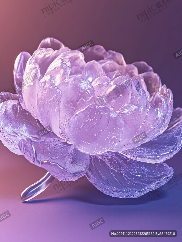 3d牡丹花卉