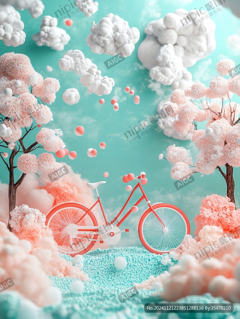 3d立体插画风格