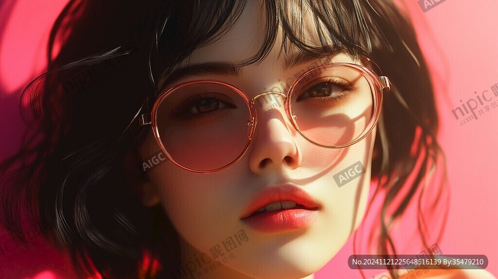 写实人物插画