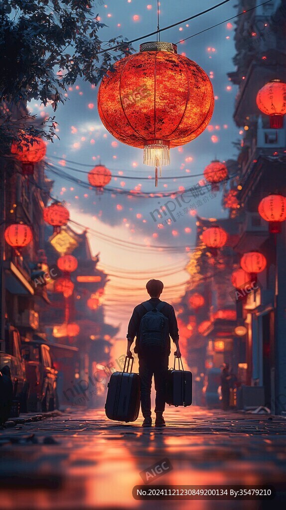 看灯笼的人