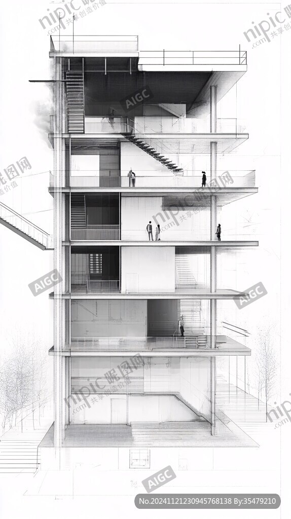 建筑剖面图