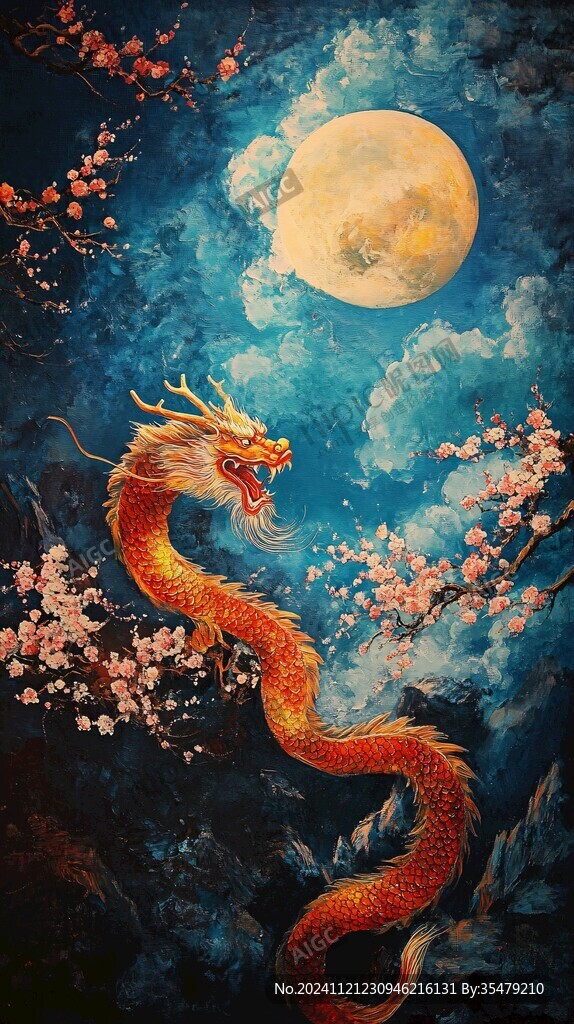 高清唯美双龙戏珠