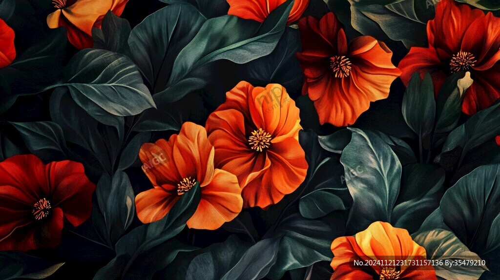 3d立体花壁纸