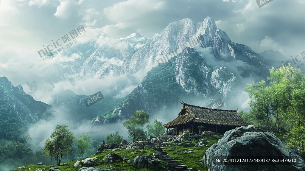 写实风景合成