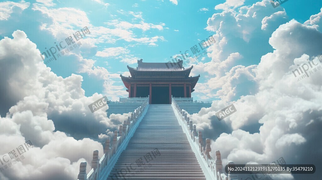 古风仙境天上宫阙