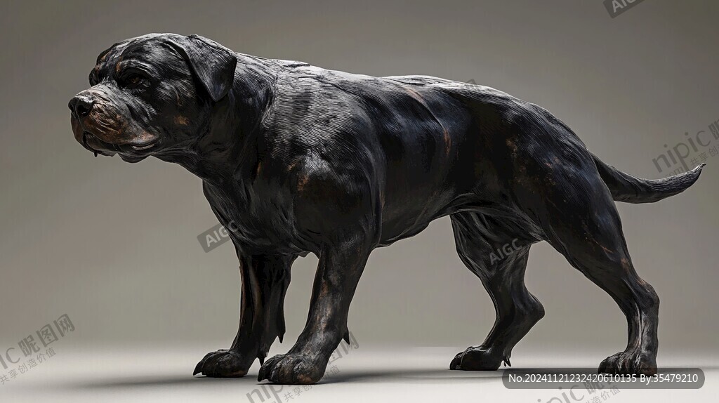 布拉多犬模型