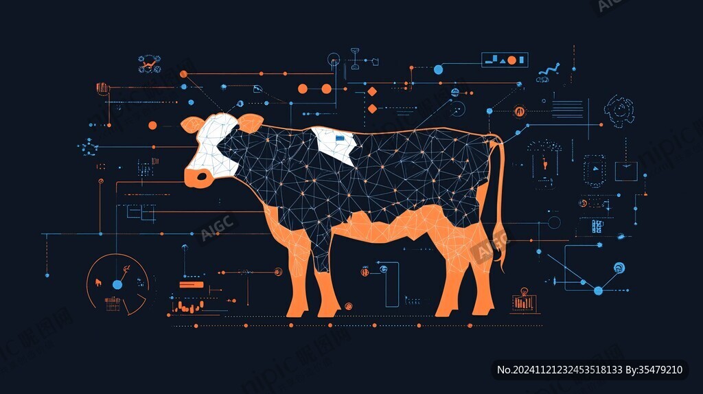 创意牛图