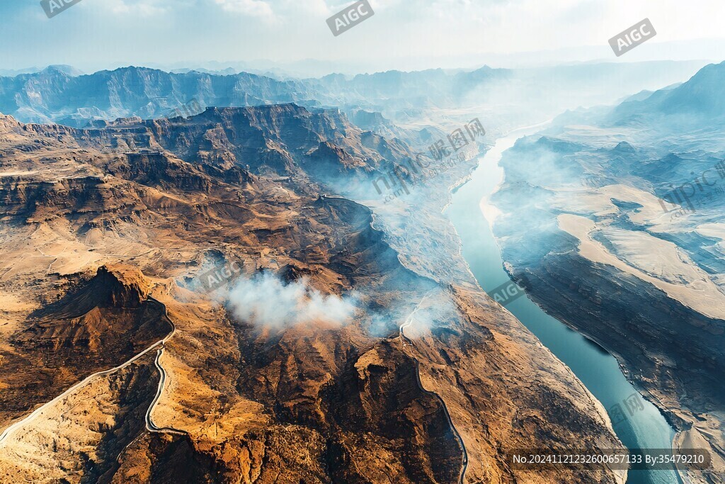 火焰山大峡谷