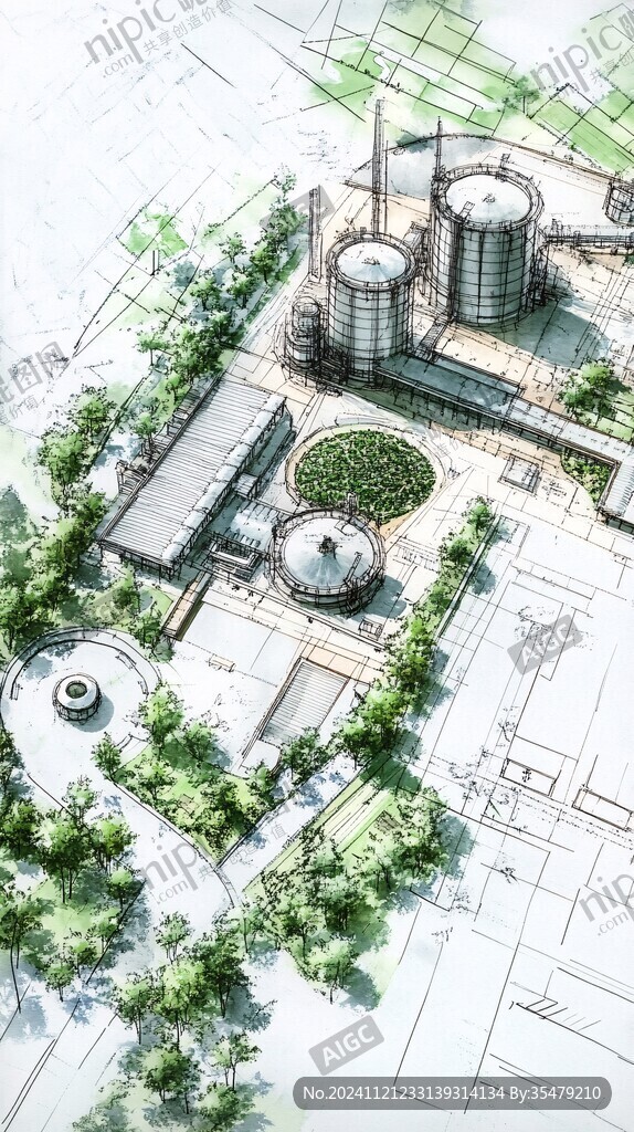 厂区3dsmax