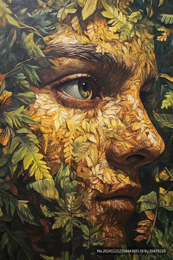 丙烯画插画