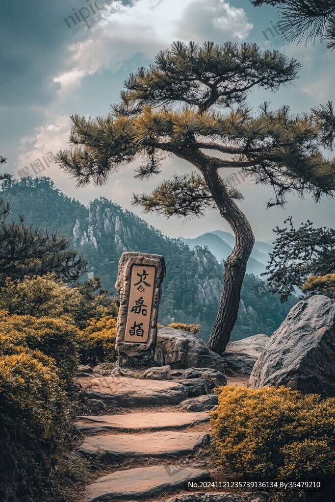 迎客松