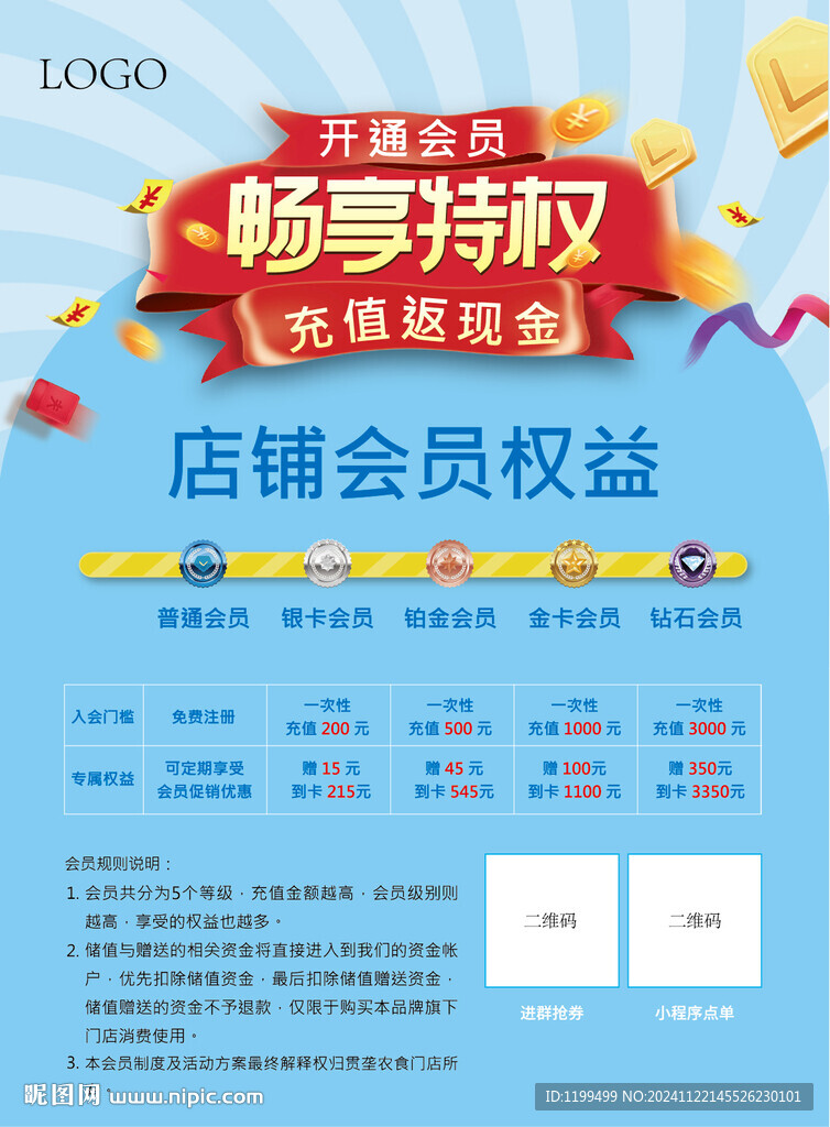 畅享特权