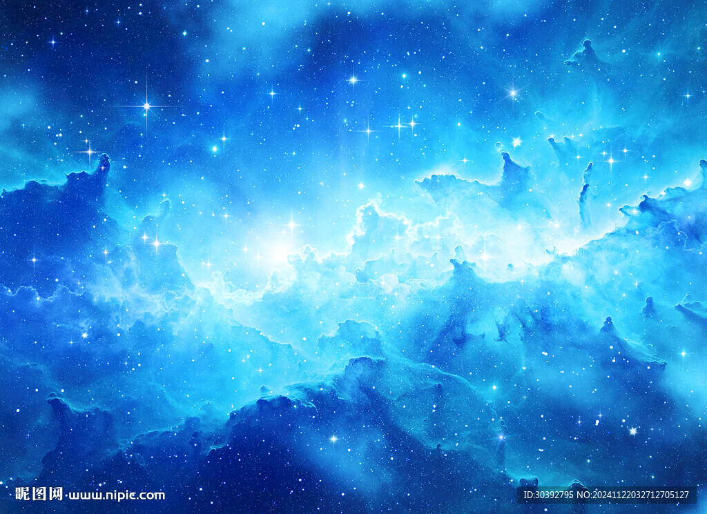 蓝色星空