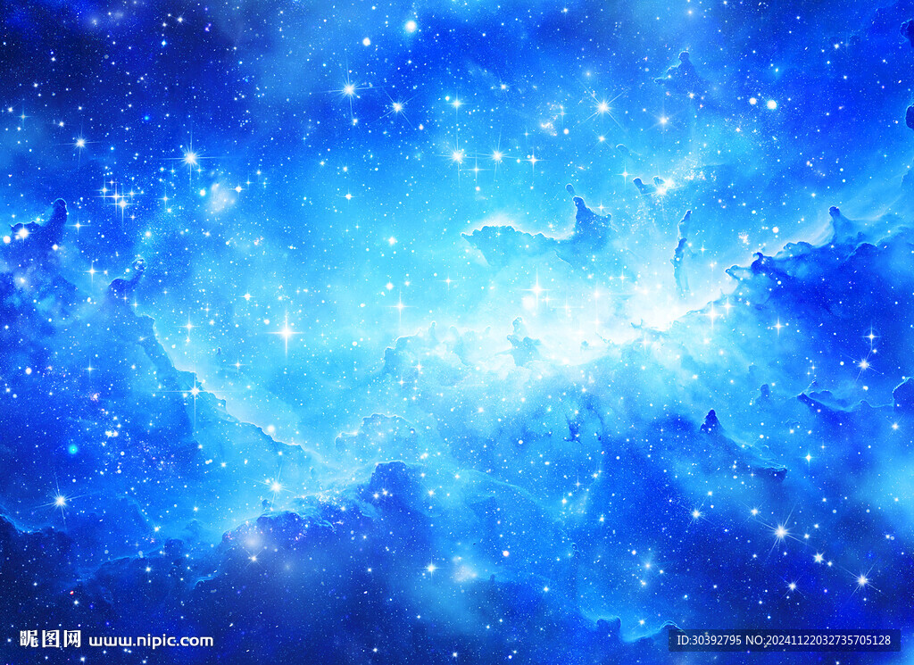 蓝色星空