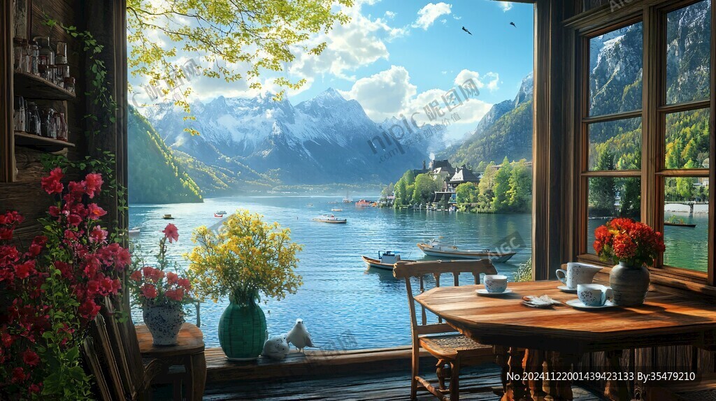3d窗外美景