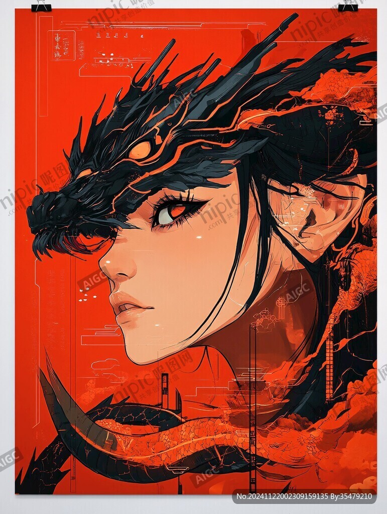 哪吒插画