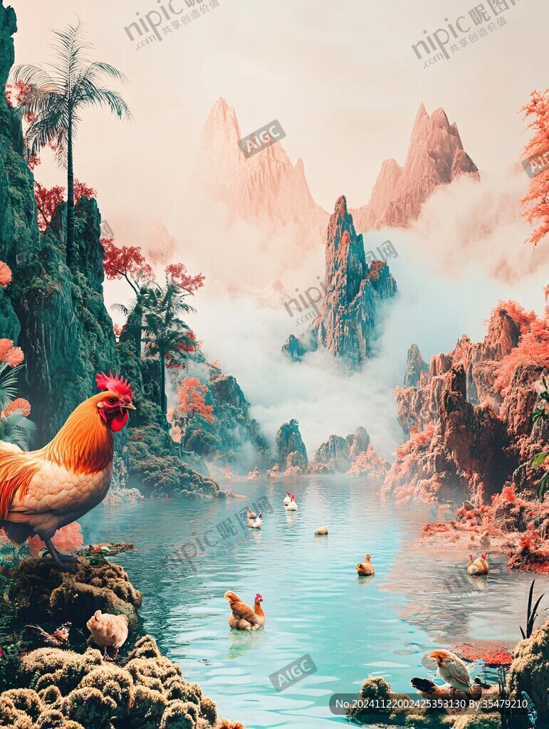 写实风景合成