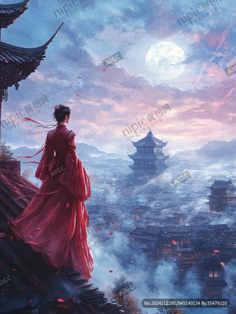 古风仙境天上宫阙