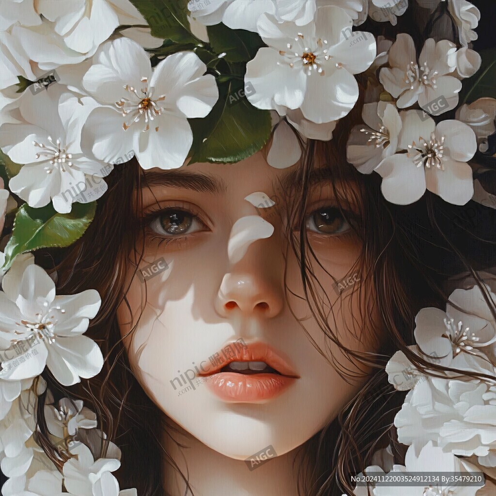 写实人物插画