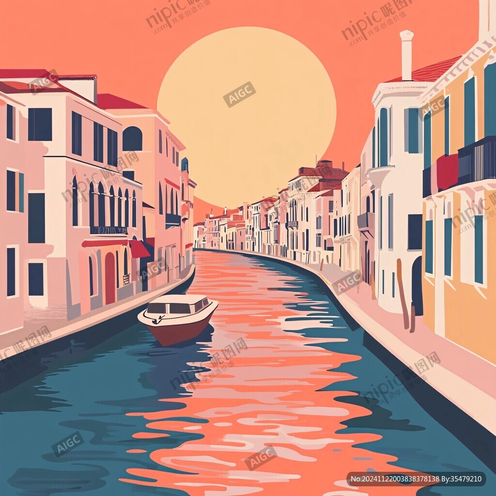 威尼斯插画
