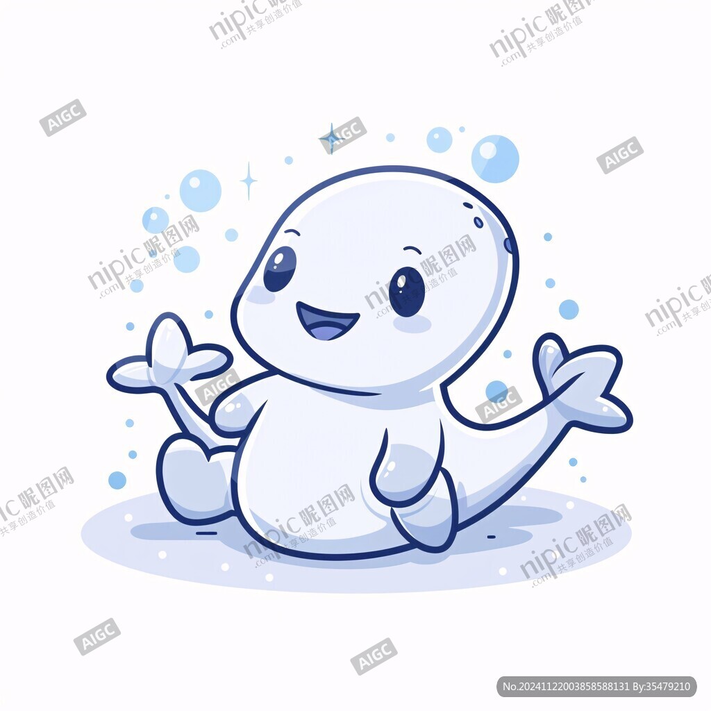 卡通小海豹