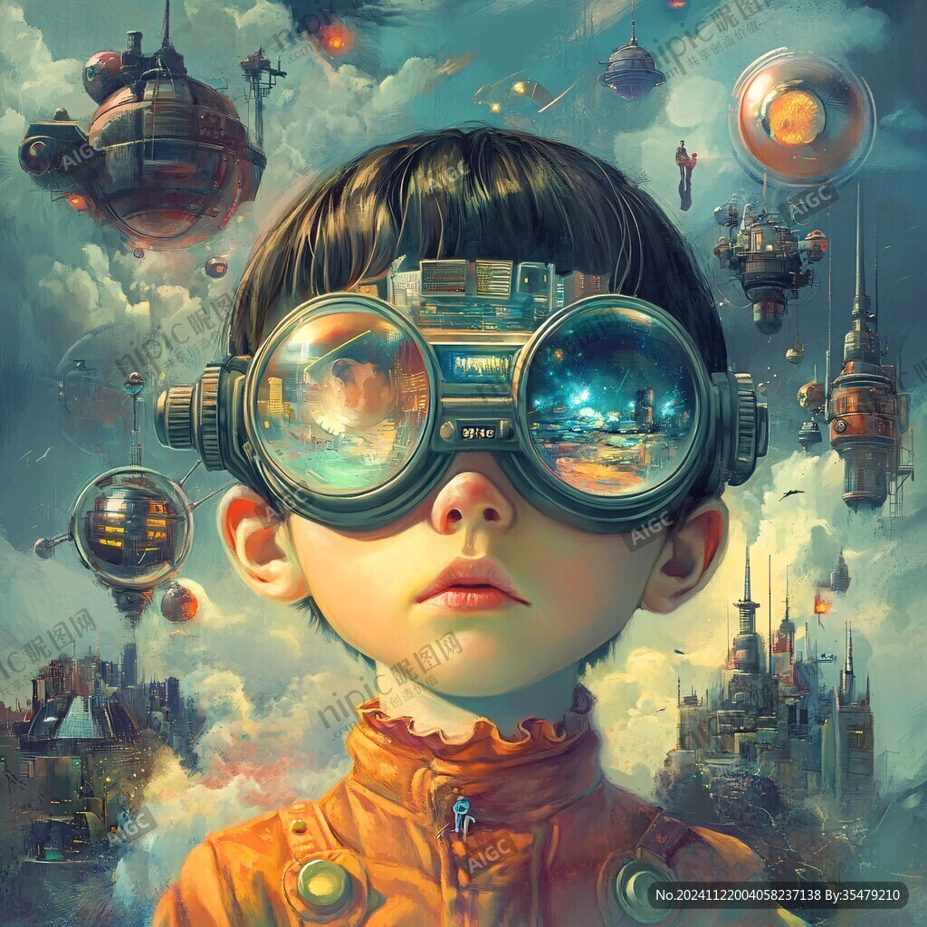 科幻题材插画