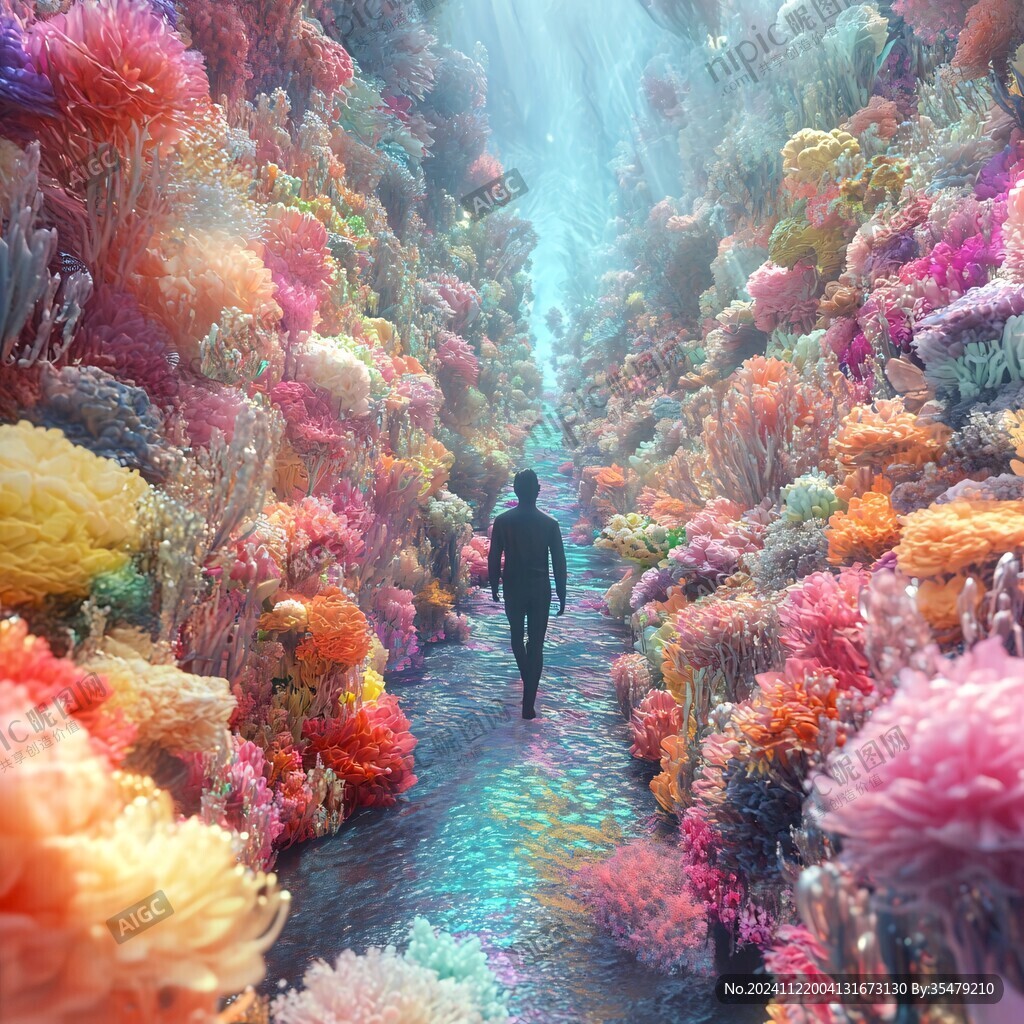 虚拟花世界