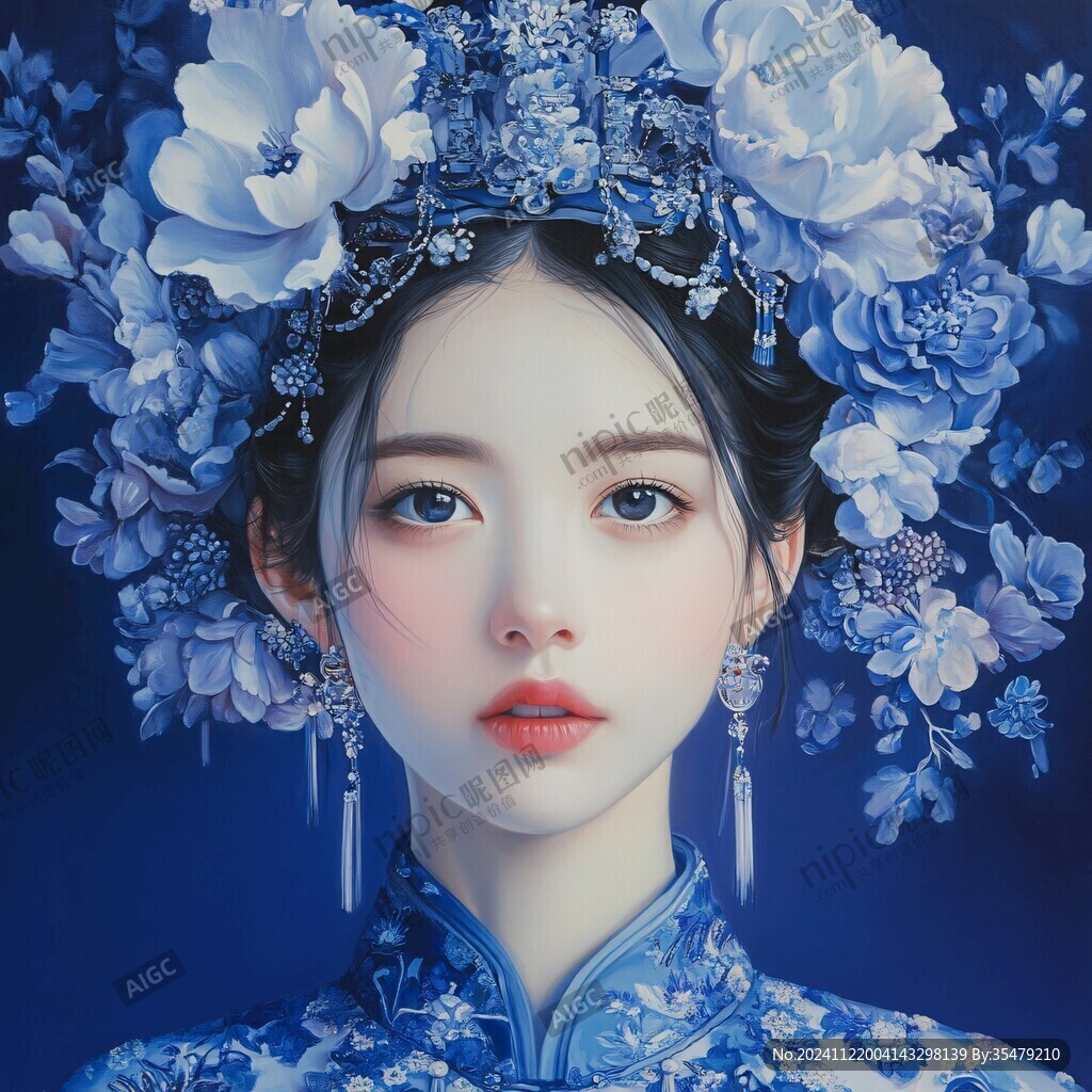 板绘人像