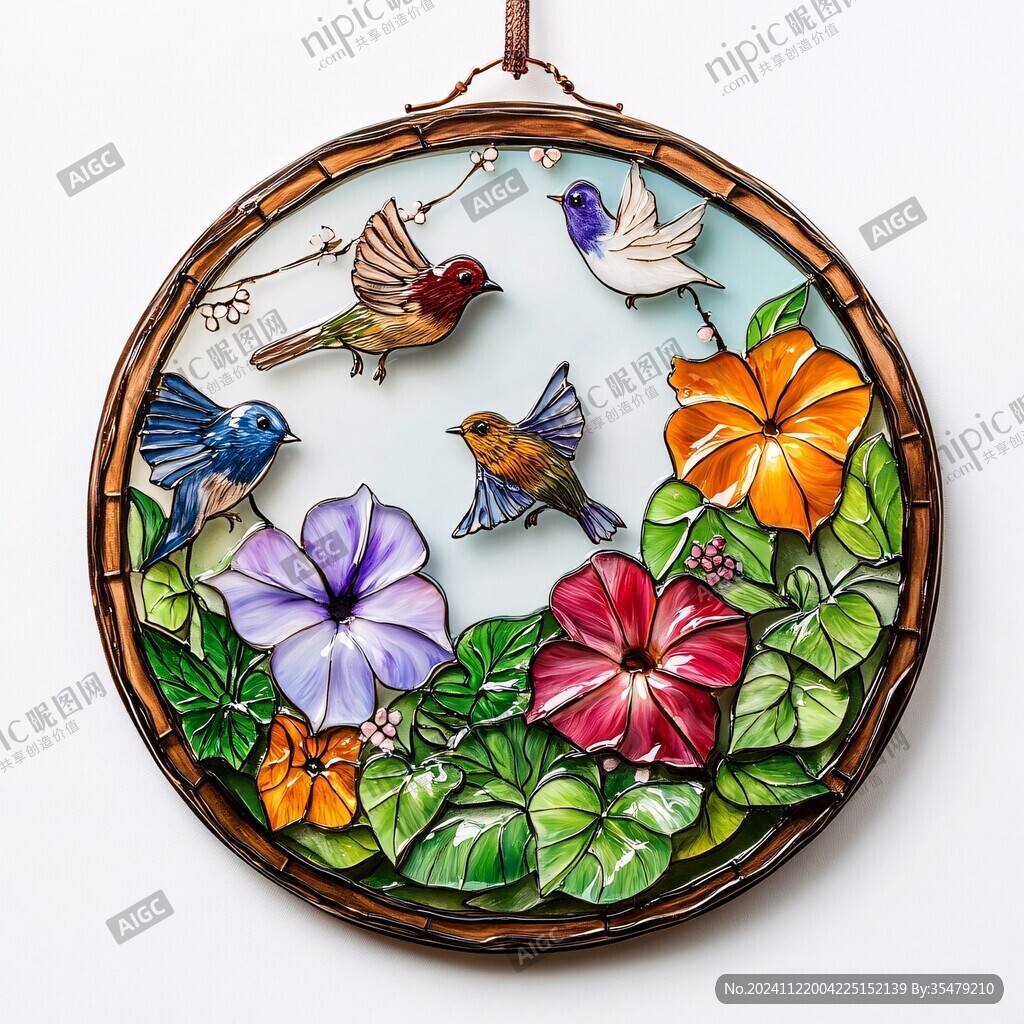 花鸟装饰工艺品