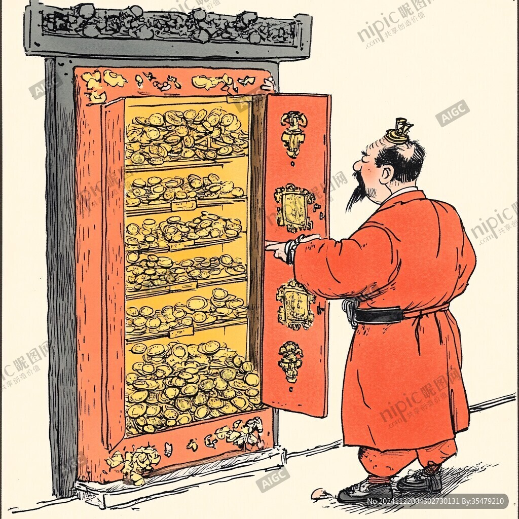 古代炒货插图