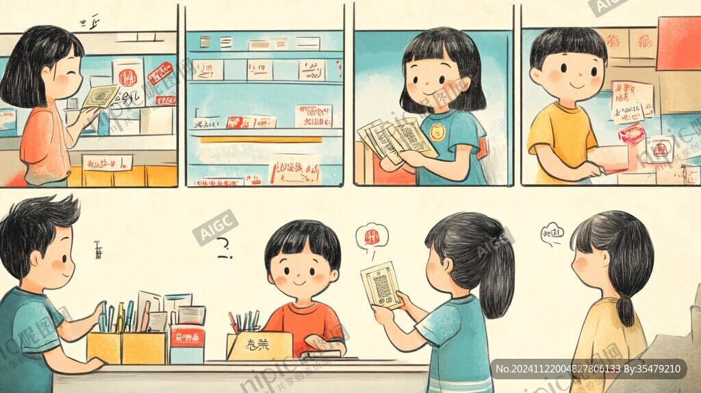 图书馆儿插