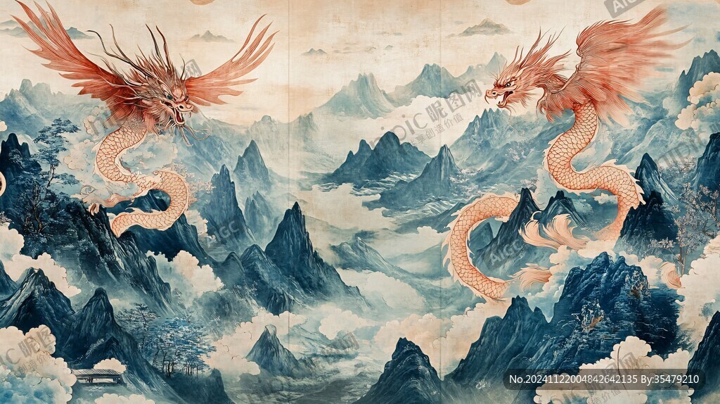 凤凰朱雀插画