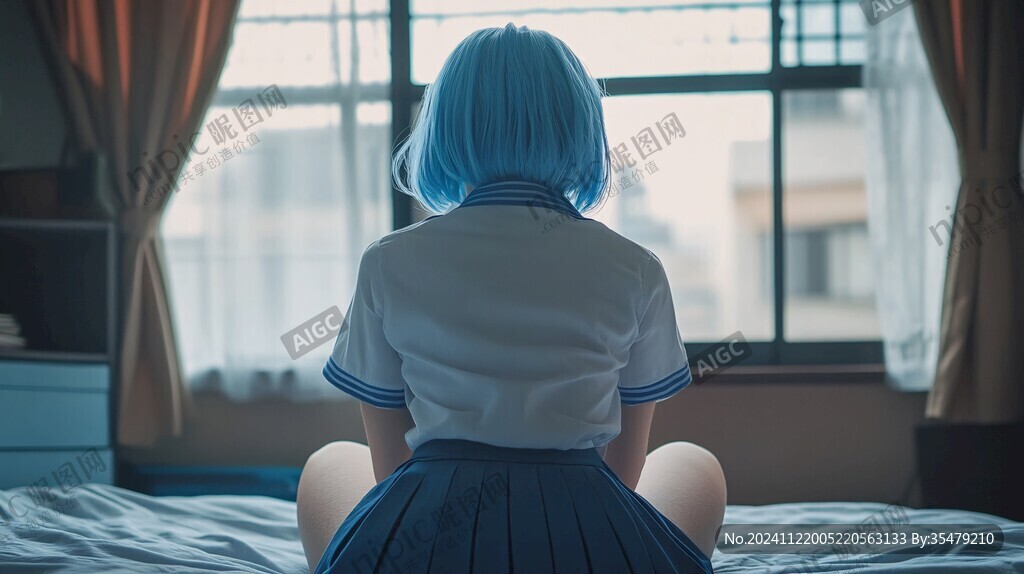 少女感动漫风格