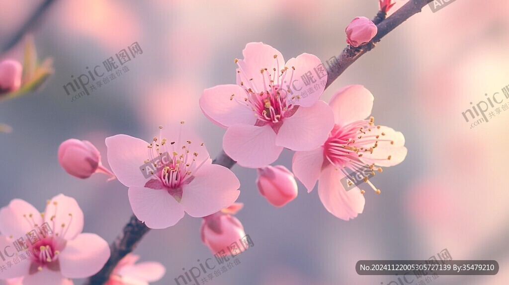 唯美桃花高清壁纸