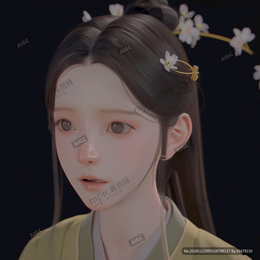 板绘人像
