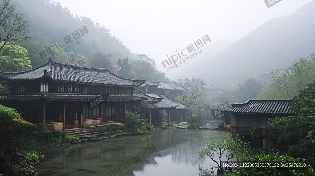烟雨涵碧