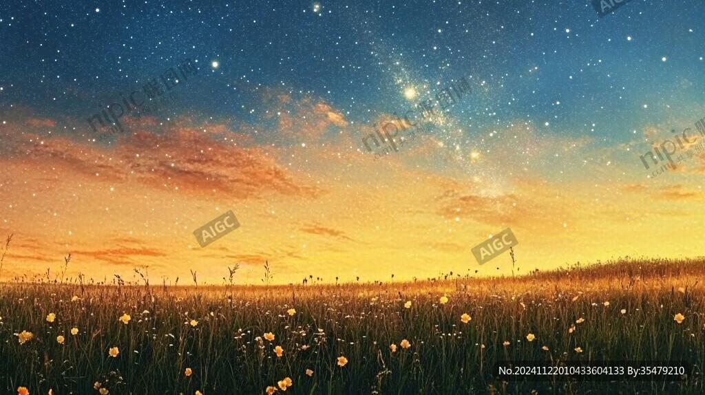 星月花海模板下载