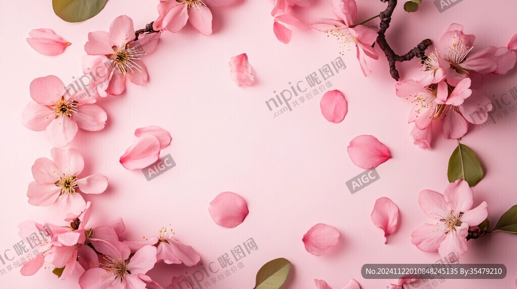 创意桃花