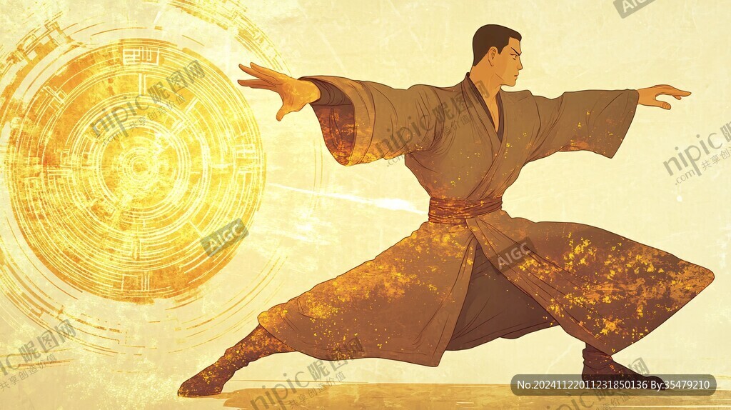 功夫插画