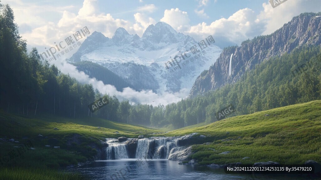 高清宽幅山水风光